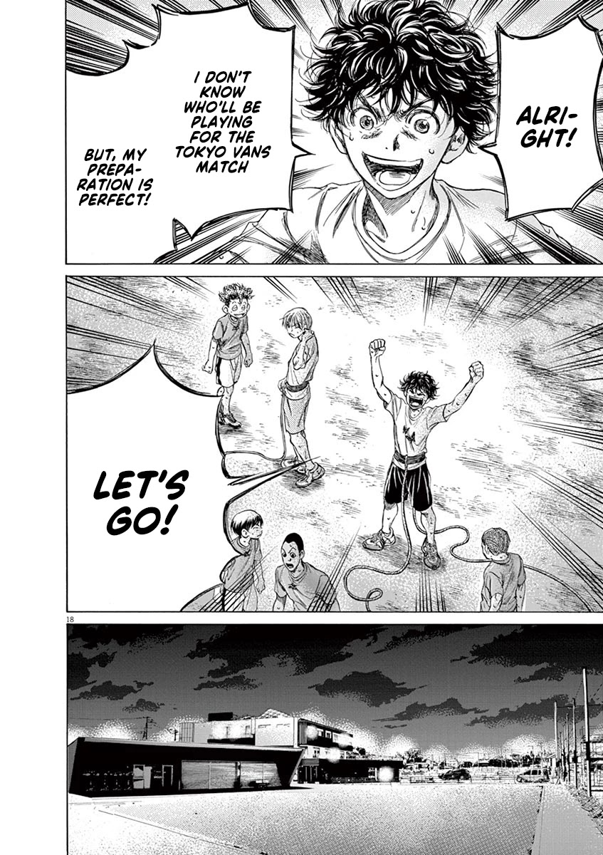 Ao Ashi Chapter 149 page 21 - Chapter 149: Changing Lineups