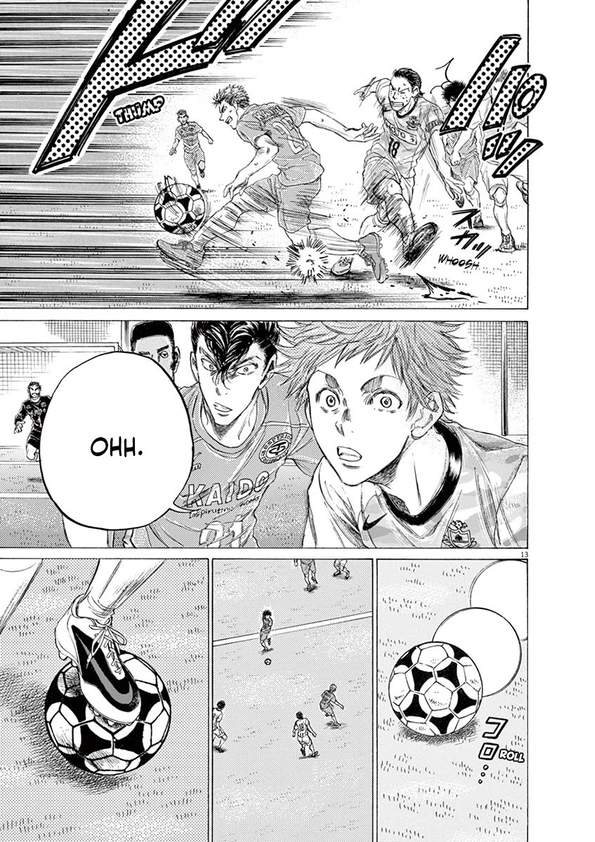 Ao Ashi Chapter 153 page 14 - Chapter 153: Premier League Thirteenth Match: vs. Tokyo Vans