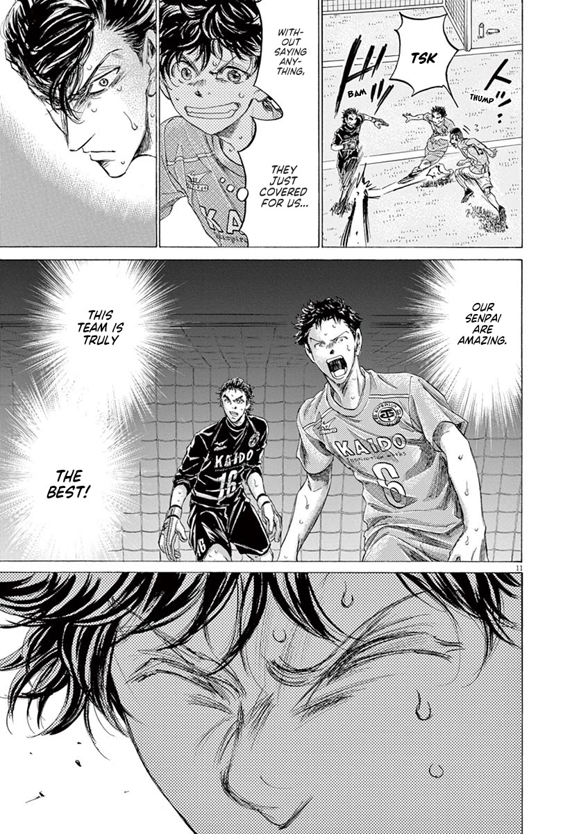 Ao Ashi Chapter 155 page 12 - Chapter 155: Look Vertically