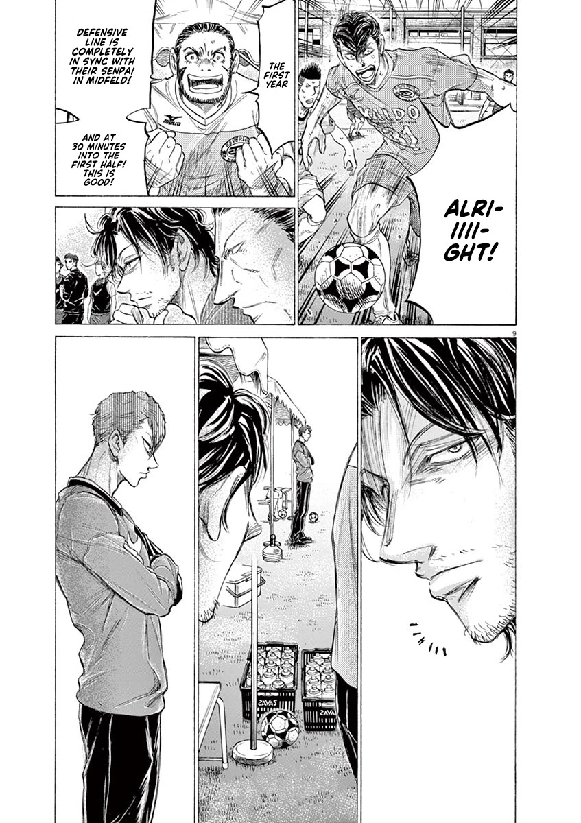 Ao Ashi Chapter 157 page 10 - Chapter 157: Toss Away