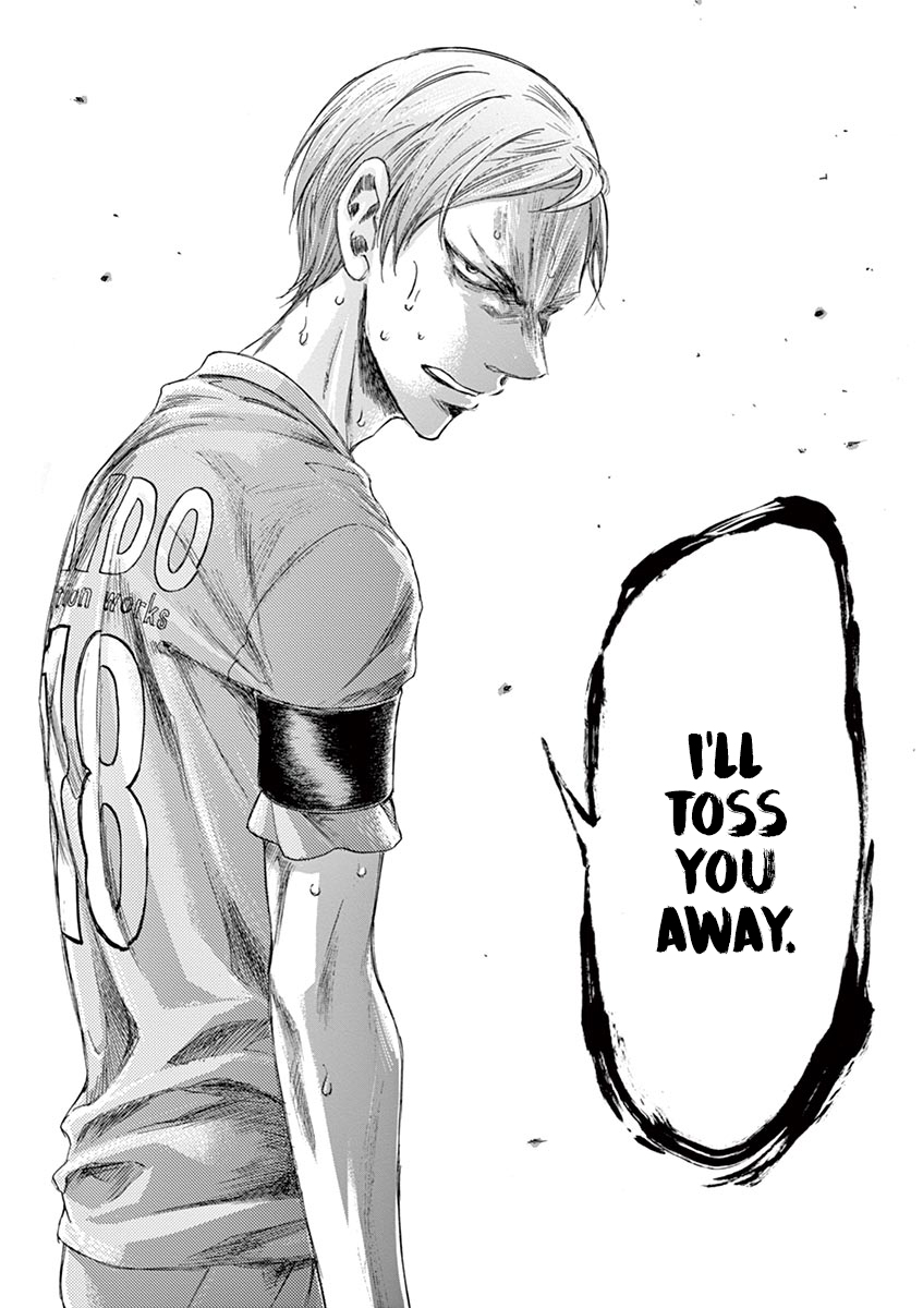 Ao Ashi Chapter 157 page 17 - Chapter 157: Toss Away