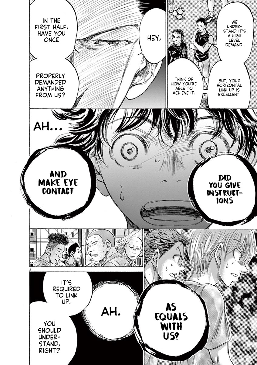Ao Ashi Chapter 160 page 9 - Chapter 160: Surprising Point