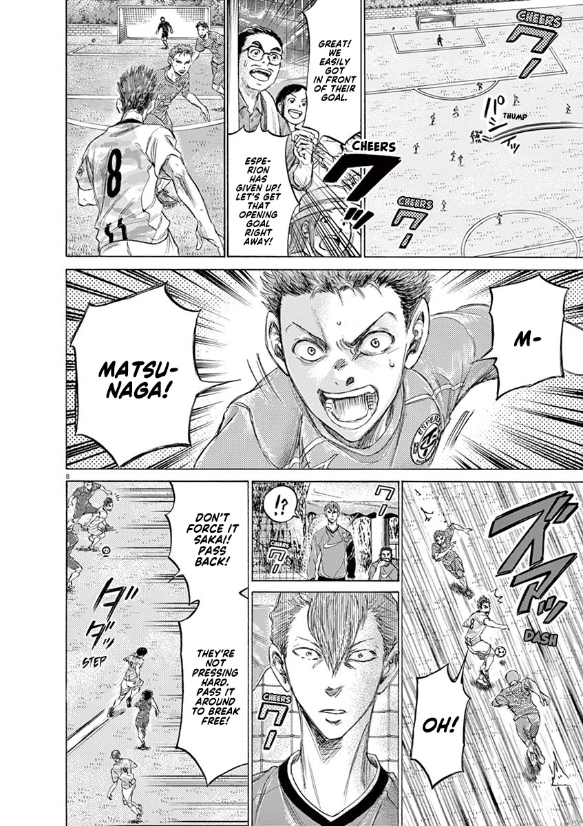 Ao Ashi Chapter 161 page 9 - Chapter 161: 0% Possession