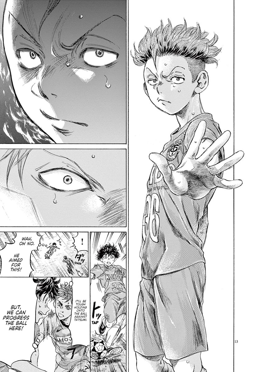 Ao Ashi Chapter 166 page 14 - Chapter 166: Let it Roll