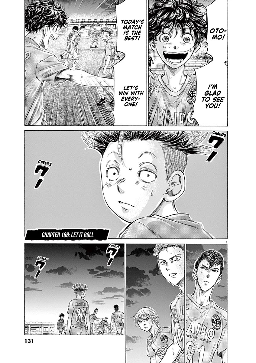 Ao Ashi Chapter 166 page 2 - Chapter 166: Let it Roll