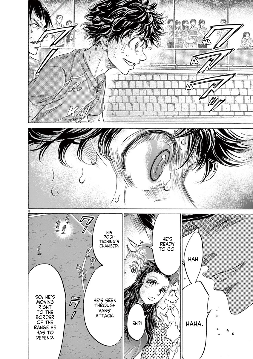 Ao Ashi Chapter 169 page 9 - Chapter 169: Premonition of Complete