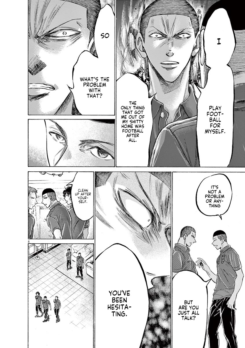 Ao Ashi Chapter 172 page 10 - Chapter 172: The Black Flame is Put Out in Prague