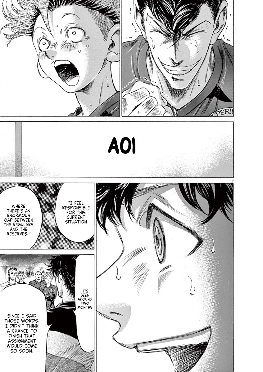 Ao Ashi Chapter 174 page 18 - Chapter 174: The New Esperion