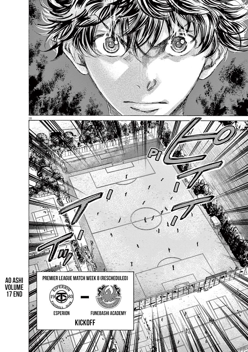 Ao Ashi Chapter 179 page 19 - Chapter 179: It's Completely Quiet?