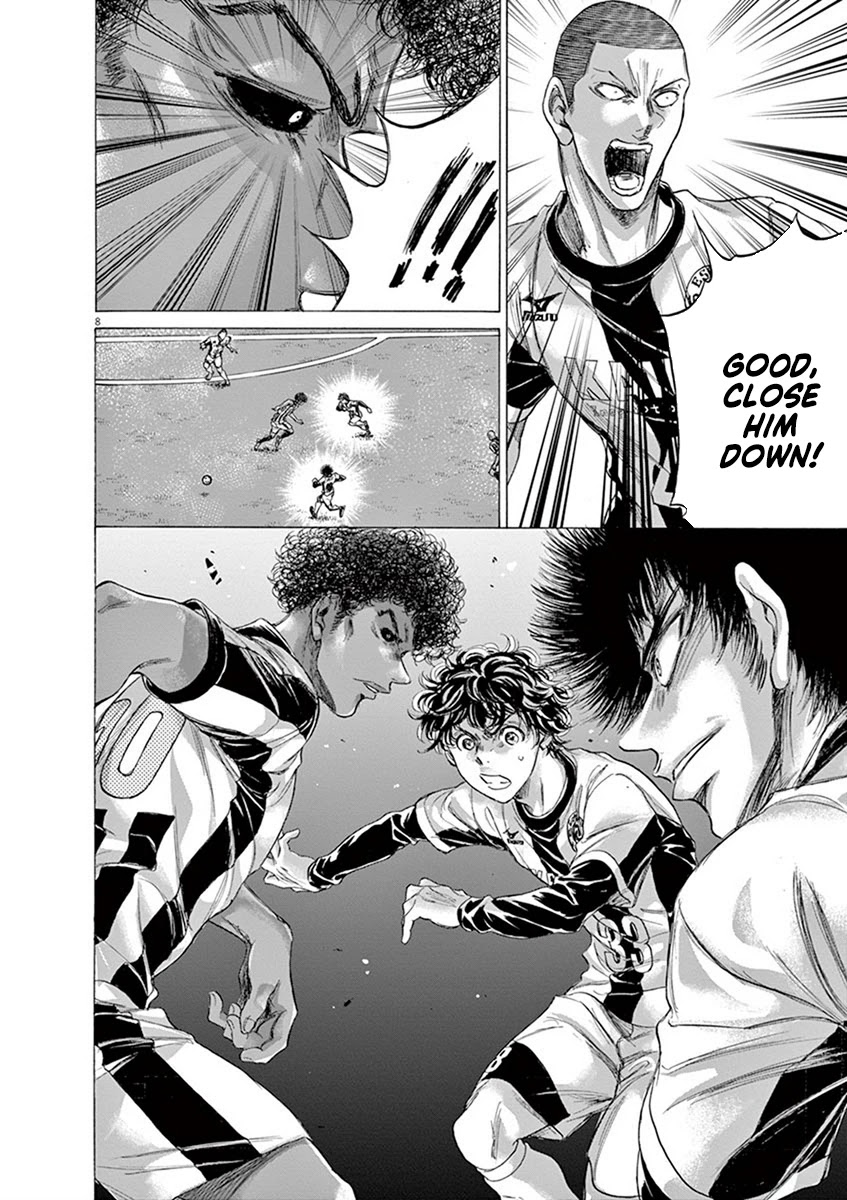 Ao Ashi Chapter 180 page 15 - Chapter 180: Premier League Eight Match: vs. Funebashi Academy