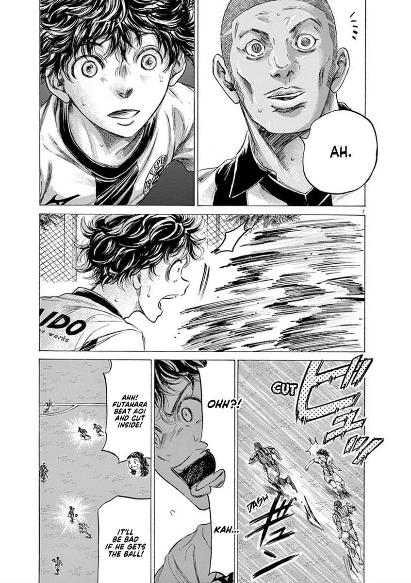 Ao Ashi Chapter 181 page 8 - Chapter 181: Funebashi's Fierce Attack