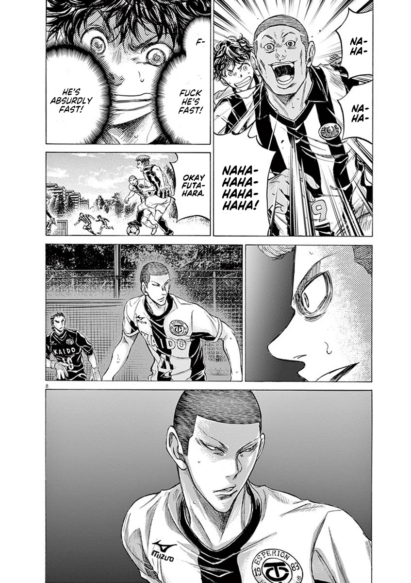 Ao Ashi Chapter 181 page 9 - Chapter 181: Funebashi's Fierce Attack