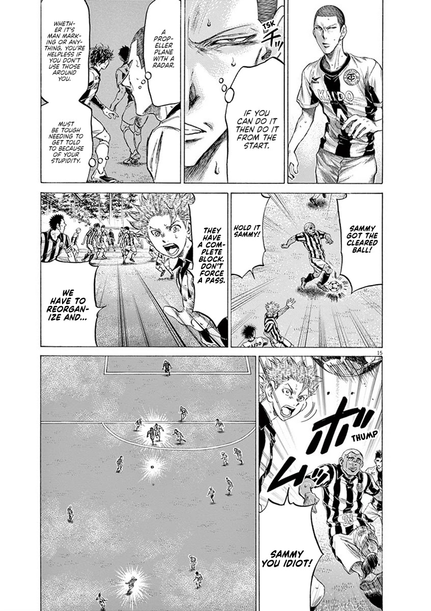 Ao Ashi Chapter 182 page 16 - Chapter 182: Tank vs. Propeller Plane