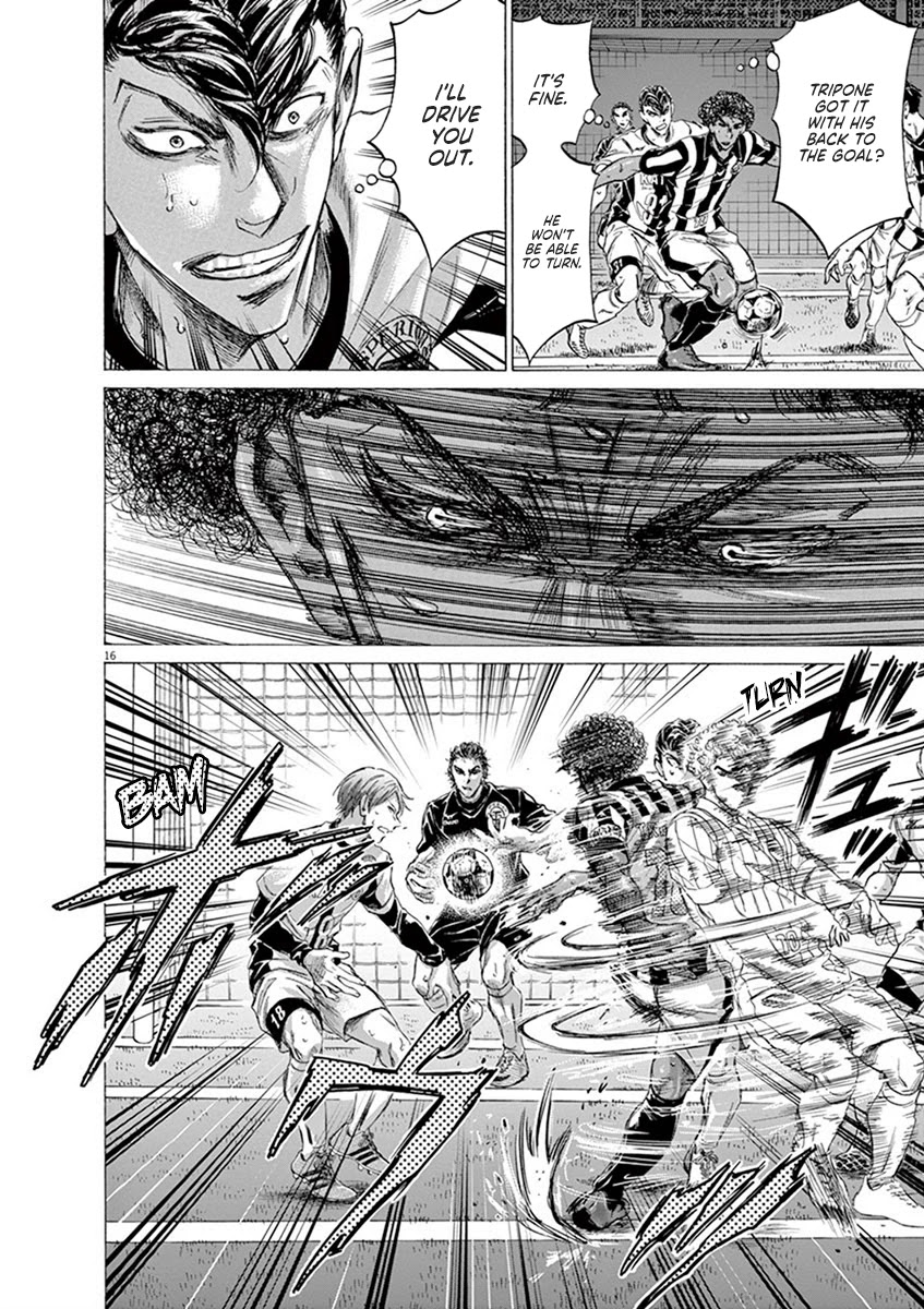 Ao Ashi Chapter 182 page 17 - Chapter 182: Tank vs. Propeller Plane