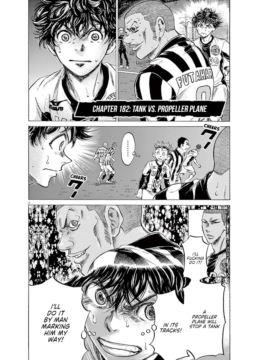 Ao Ashi Chapter 182 page 3 - Chapter 182: Tank vs. Propeller Plane
