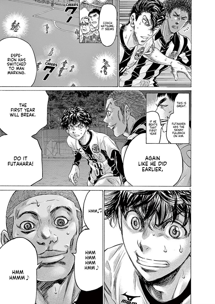 Ao Ashi Chapter 182 page 6 - Chapter 182: Tank vs. Propeller Plane