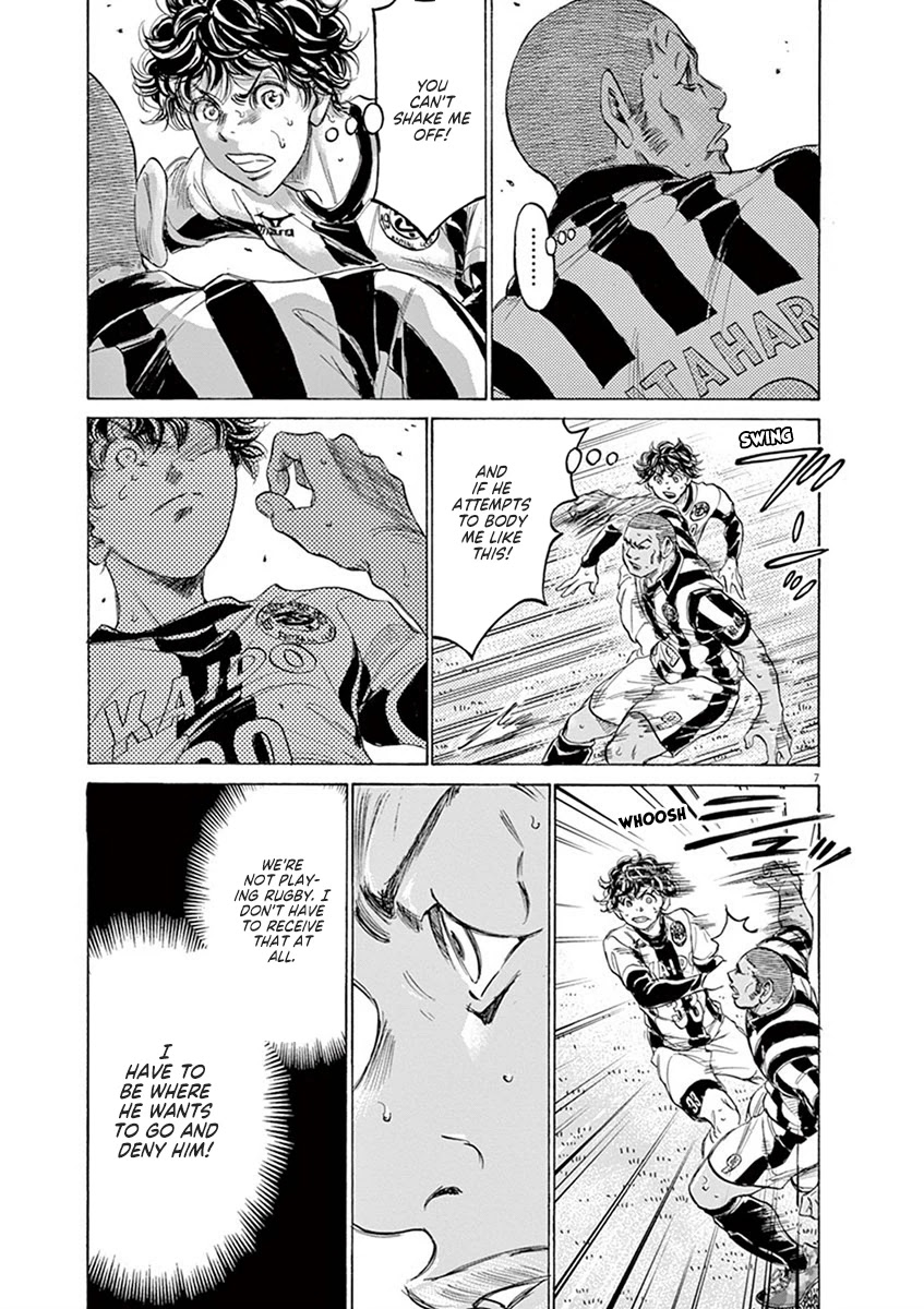 Ao Ashi Chapter 182 page 8 - Chapter 182: Tank vs. Propeller Plane