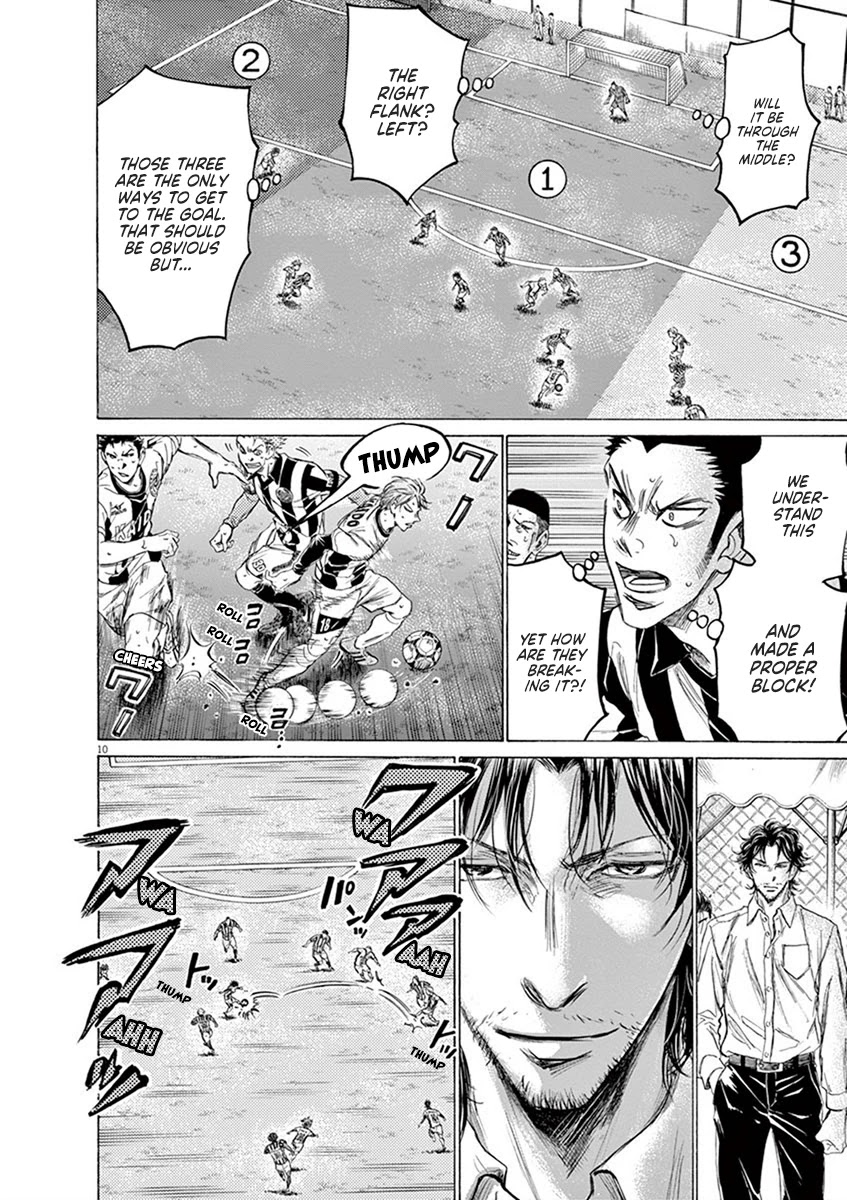 Ao Ashi Chapter 184 page 10 - Chapter 184: Takasugi and Resolute Solidarity