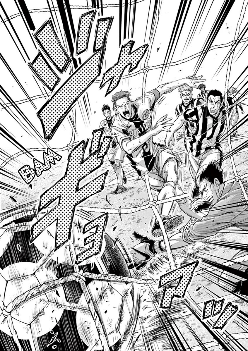 Ao Ashi Chapter 184 page 18 - Chapter 184: Takasugi and Resolute Solidarity