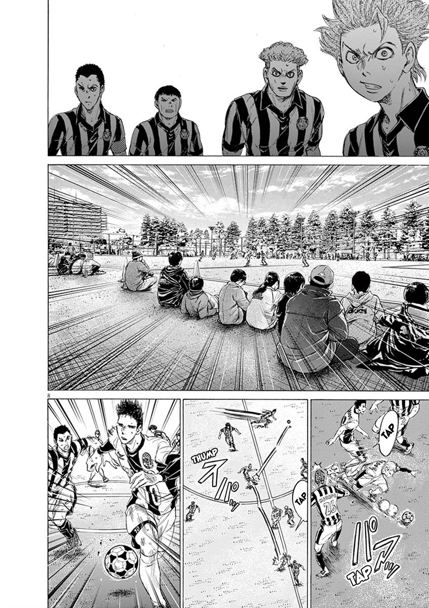 Ao Ashi Chapter 184 page 8 - Chapter 184: Takasugi and Resolute Solidarity