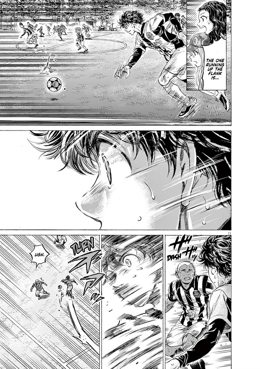 Ao Ashi Chapter 192 page 11 - Chapter 192: A Through Ball Here