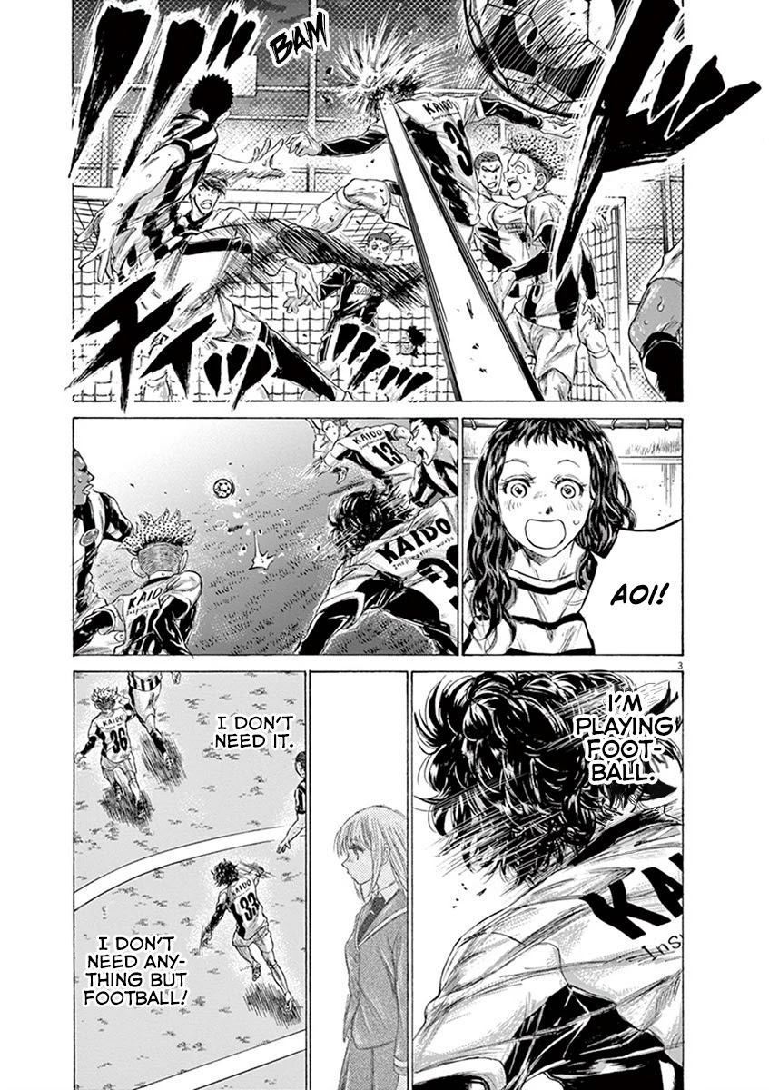 Ao Ashi Chapter 198 page 3 - Chapter 198: Dyed in Red