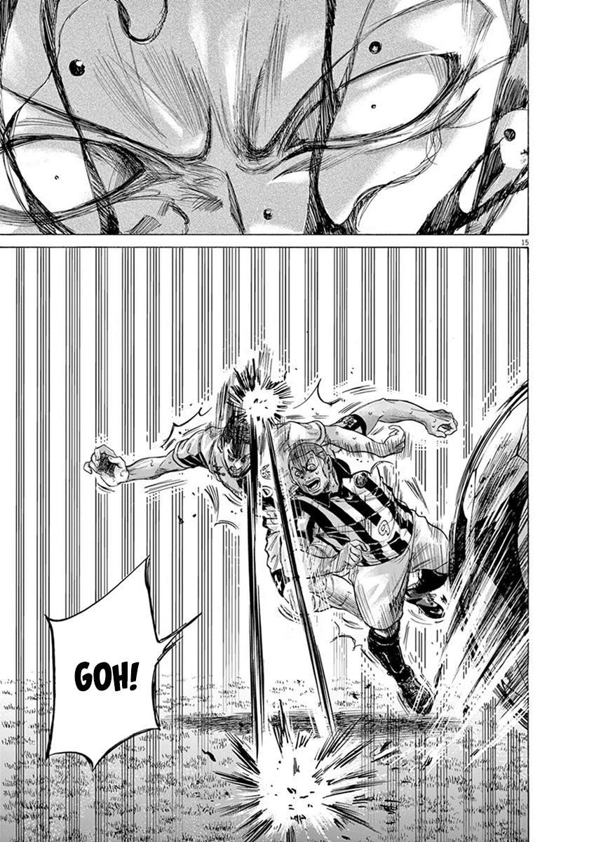Ao Ashi Chapter 201 page 15 - Chapter 201: Three People