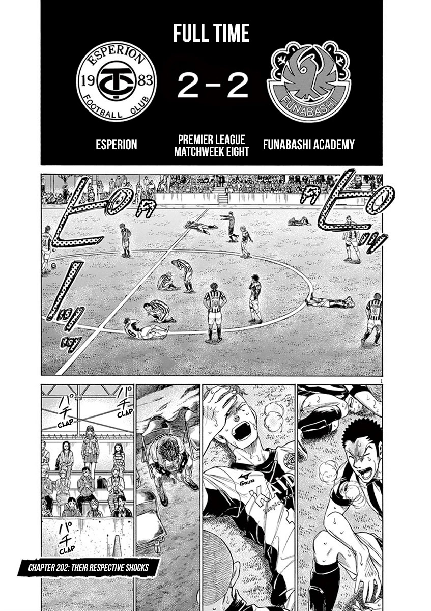 Ao Ashi Chapter 202 page 1 - Chapter 202: Their Respective Shocks