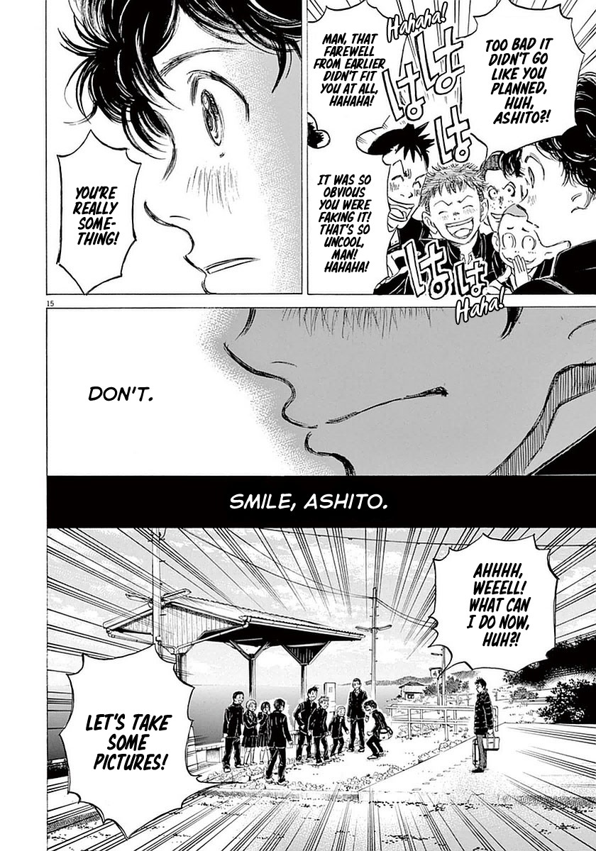 Ao Ashi Chapter 21 page 15 - Chapter 21: Orange-Coloured Scenery (Part 2)