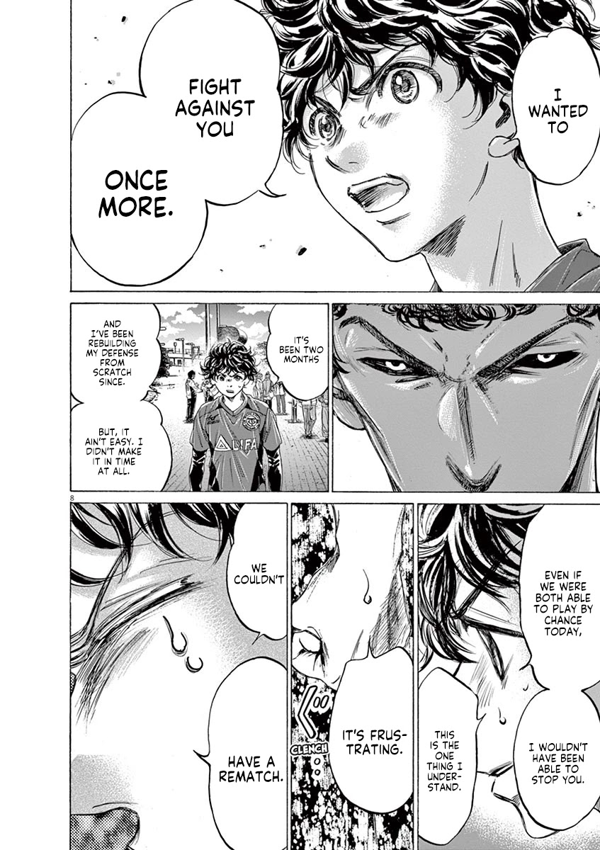 Ao Ashi Chapter 217 page 8 - Chapter 217: Hopefully We Meet Again