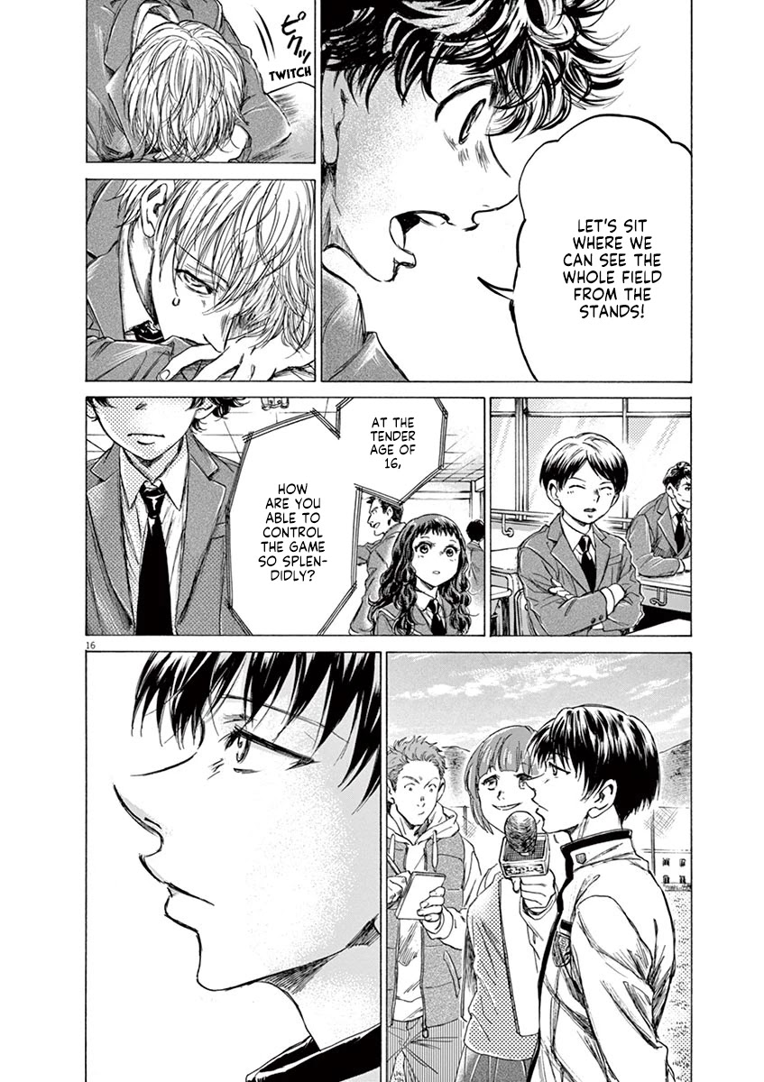 Ao Ashi Chapter 221 page 16 - Chapter 221: Wager and Key