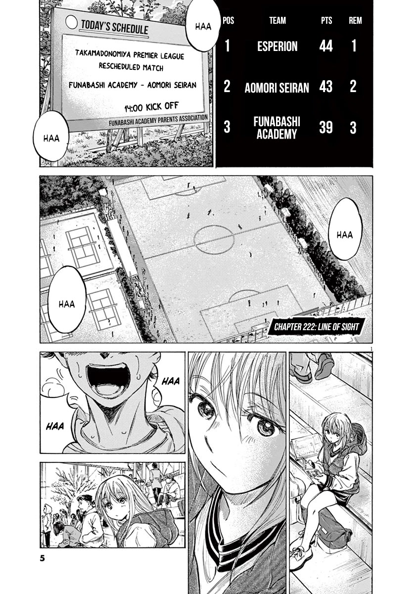 Ao Ashi Chapter 222 page 7 - Chapter 222: Line of Sight