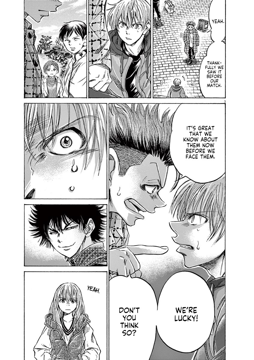 Ao Ashi Chapter 229 page 3 - Chapter 229: The 11 Who Must Take It On