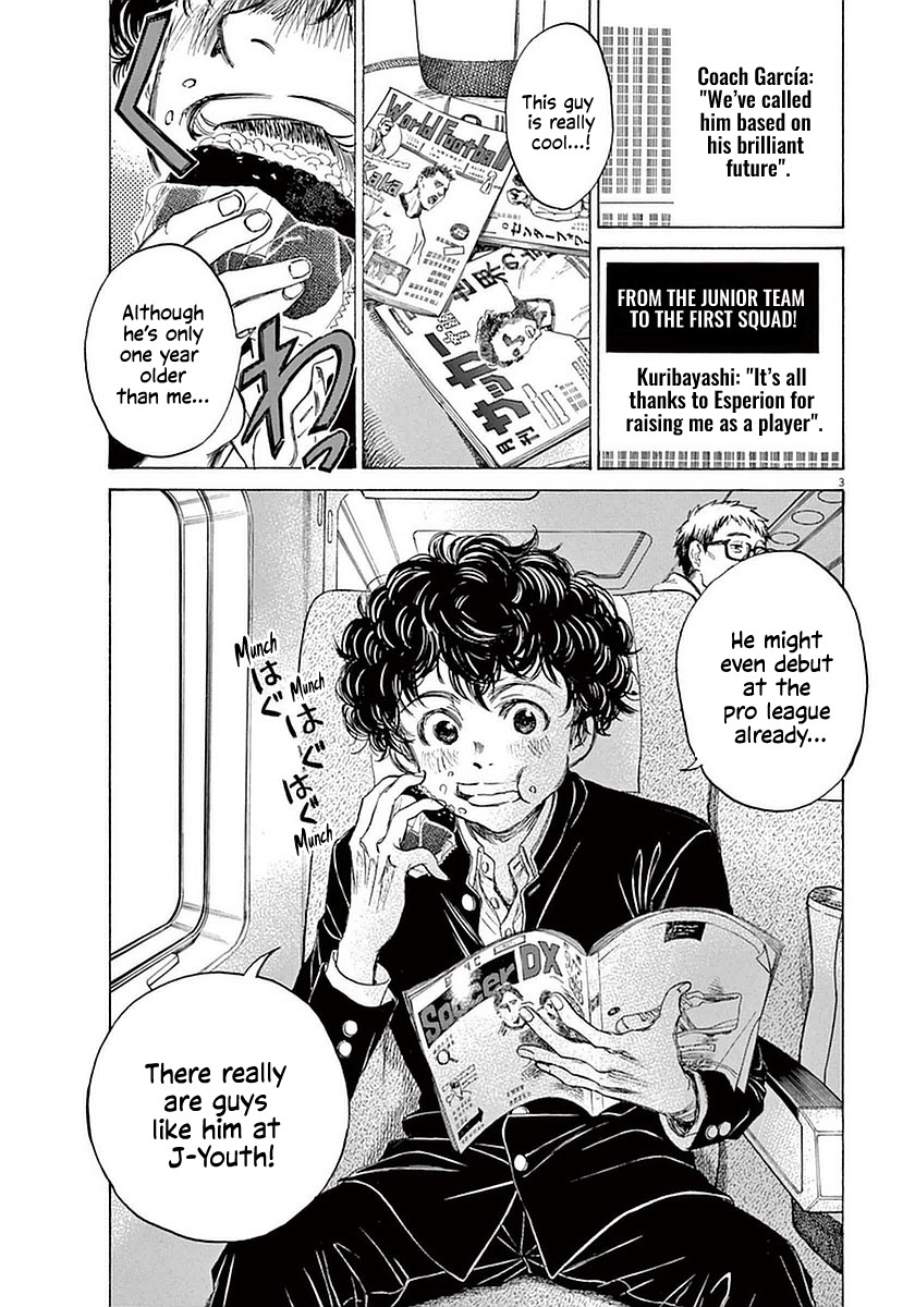 Ao Ashi Chapter 23 page 3 - Chapter 23: The J-Youth's Privilege