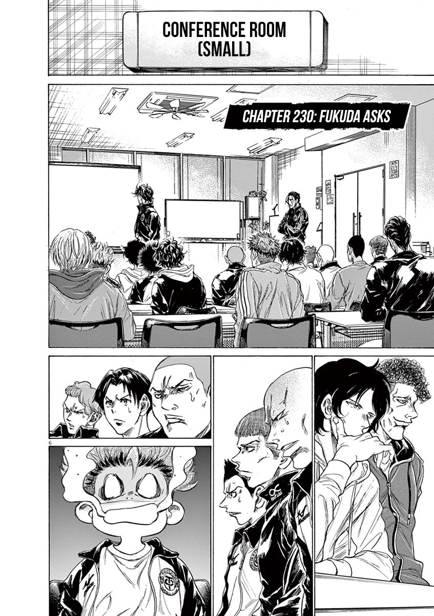 Ao Ashi Chapter 230 page 6 - Chapter 230: Fukuda Asks