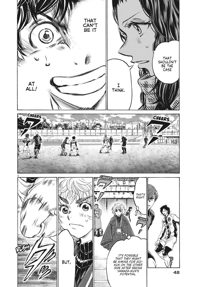 Ao Ashi Chapter 236 page 9 - Chapter 236: Dampened Left