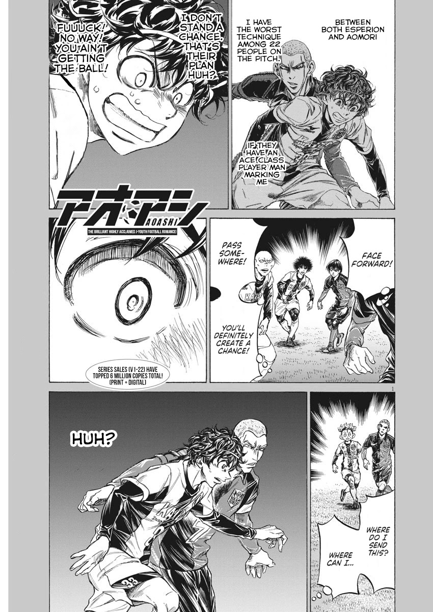 Ao Ashi Chapter 238 page 2 - Chapter 238: Offense and Defense Beyond One's Line of Sight
