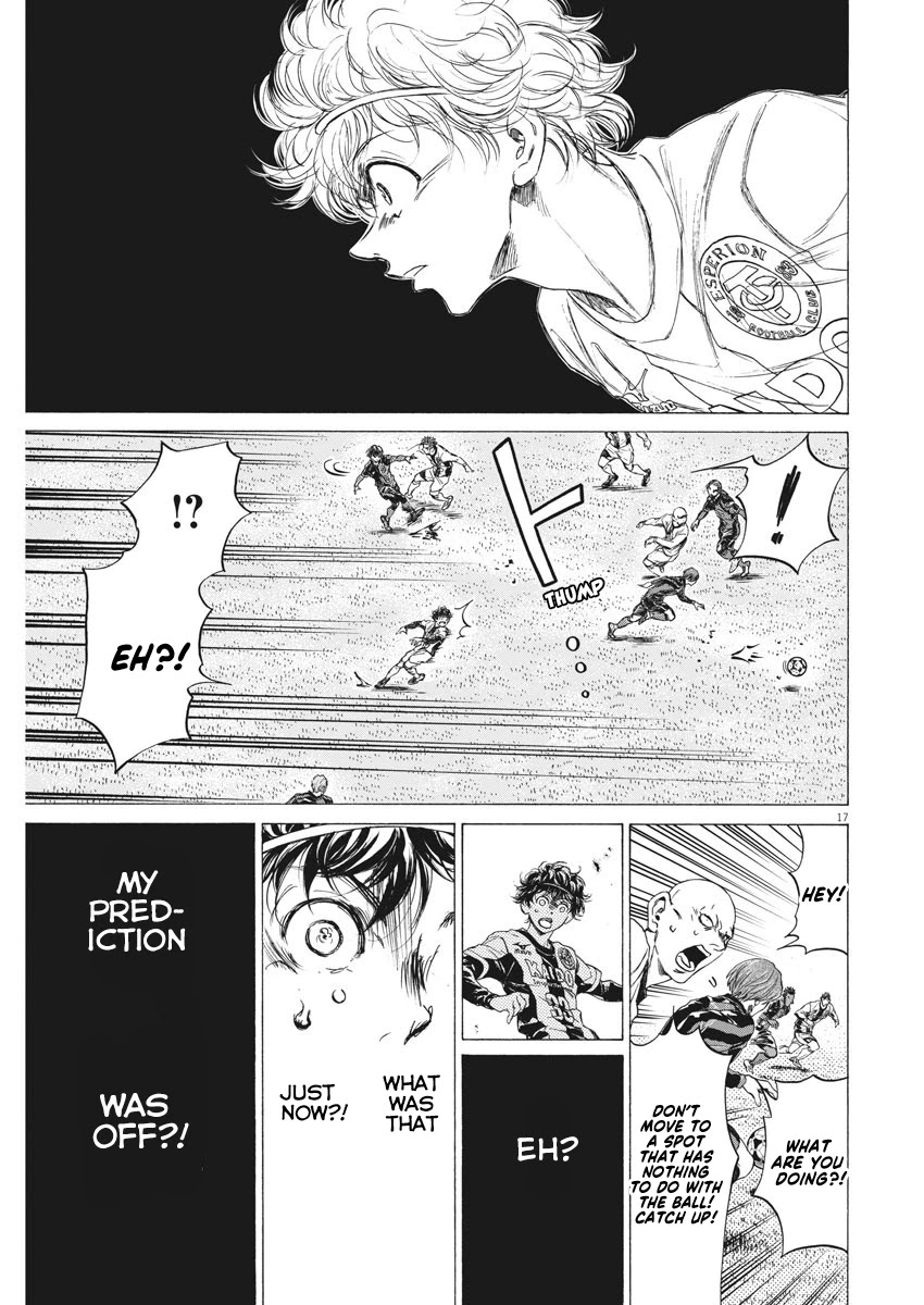 Ao Ashi Chapter 244 page 18 - Chapter 244: Eagle Eyes' Turn
