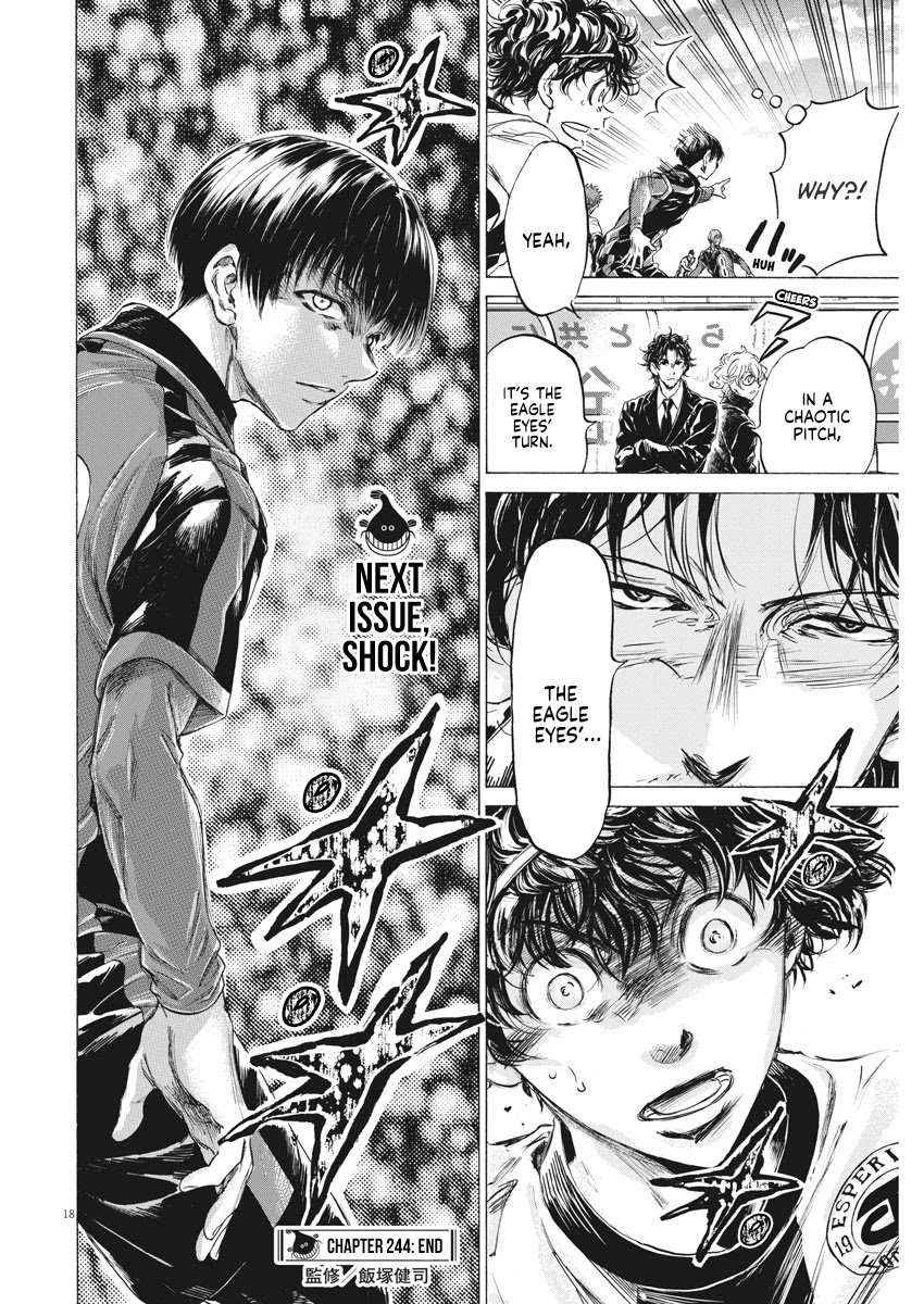 Ao Ashi Chapter 244 page 19 - Chapter 244: Eagle Eyes' Turn