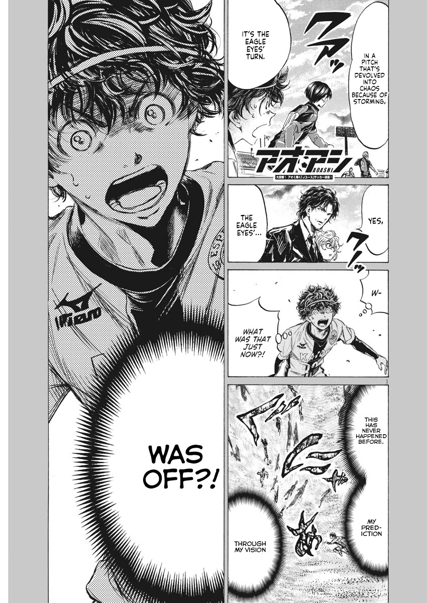 Ao Ashi Chapter 245 page 2 - Chapter 245: The Man Who Controls the Chaos