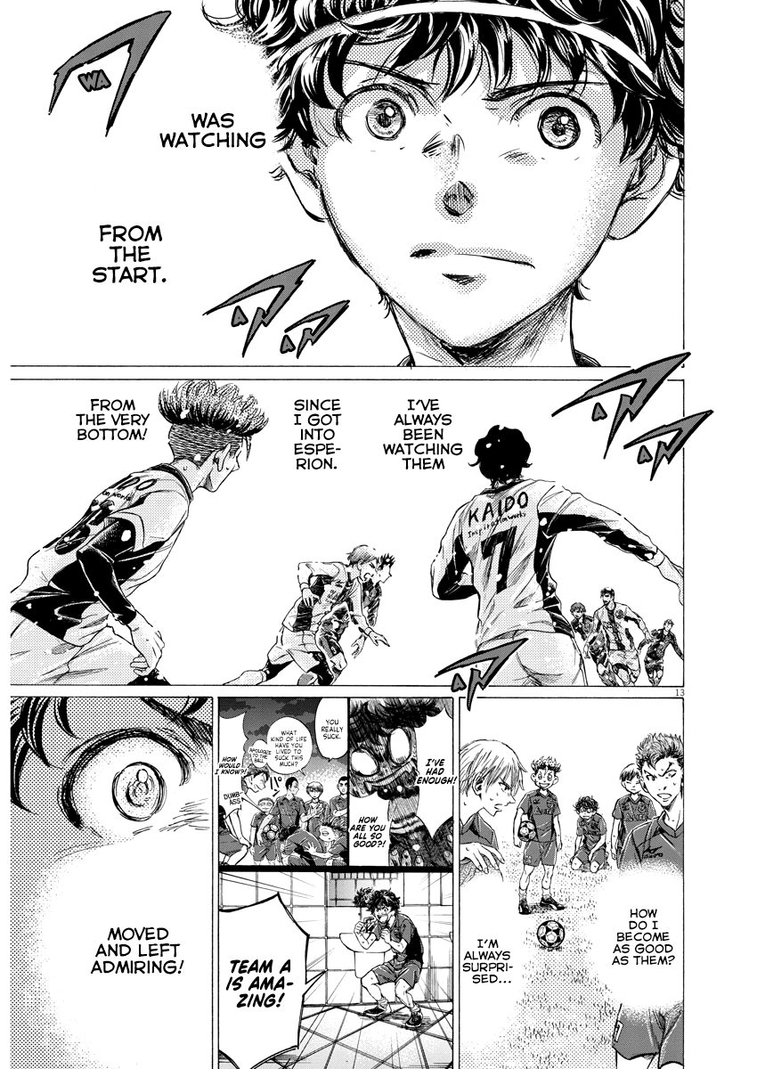Ao Ashi Chapter 265 page 13 - Chapter 265: Just Keep Going