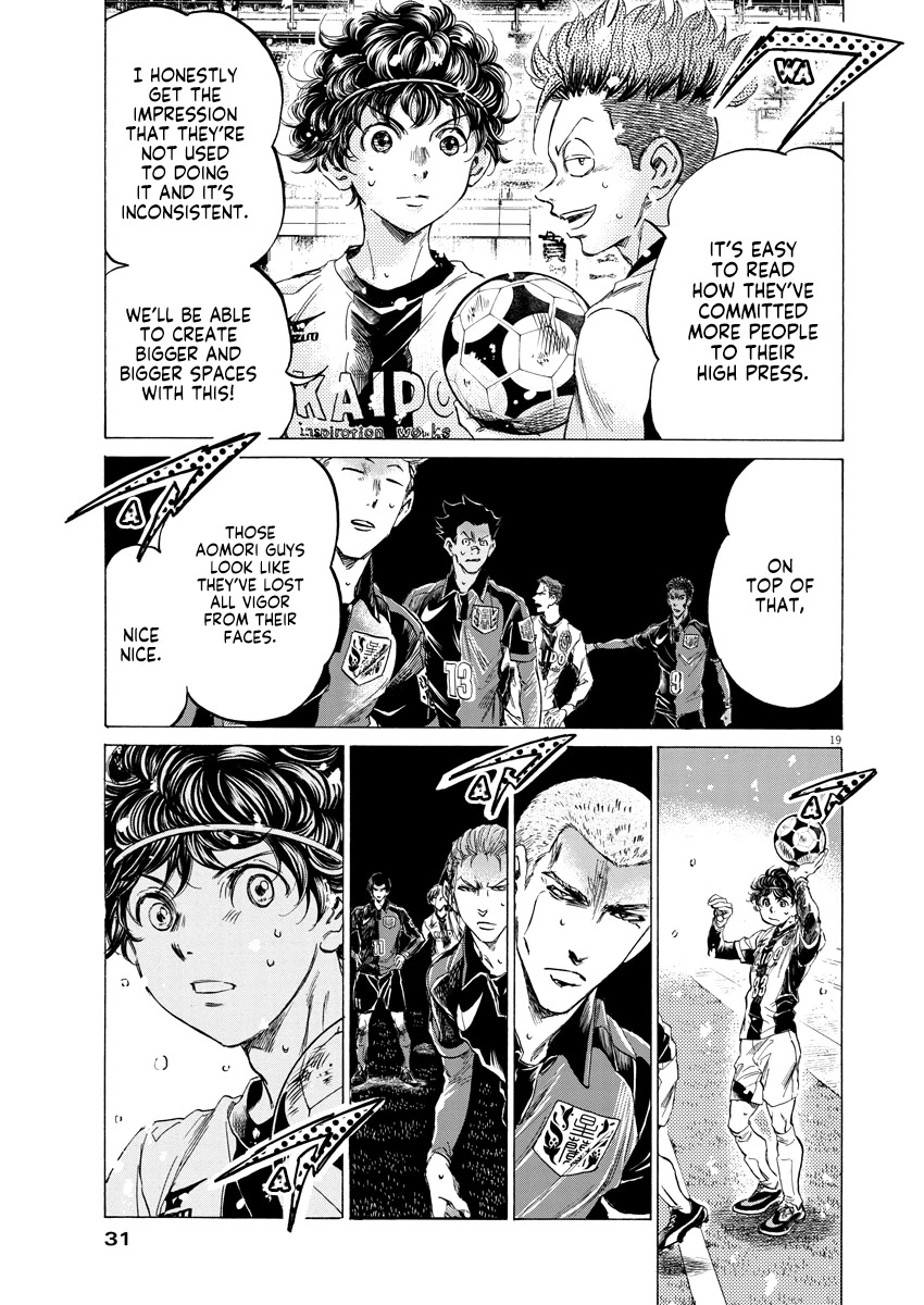 Ao Ashi Chapter 265 page 19 - Chapter 265: Just Keep Going
