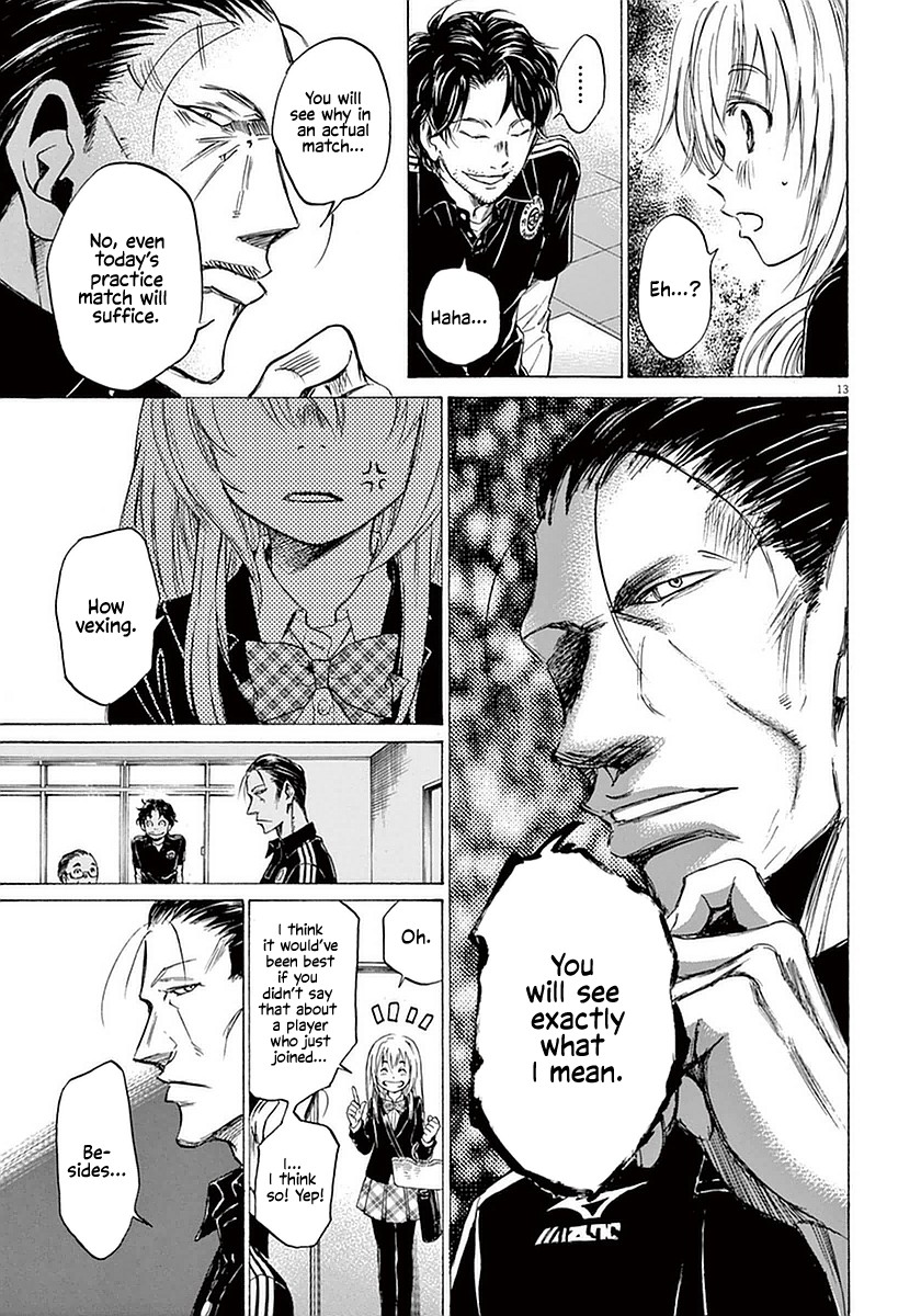 Ao Ashi Chapter 27 page 13 - Chapter 27: Hana Ichijou (1)