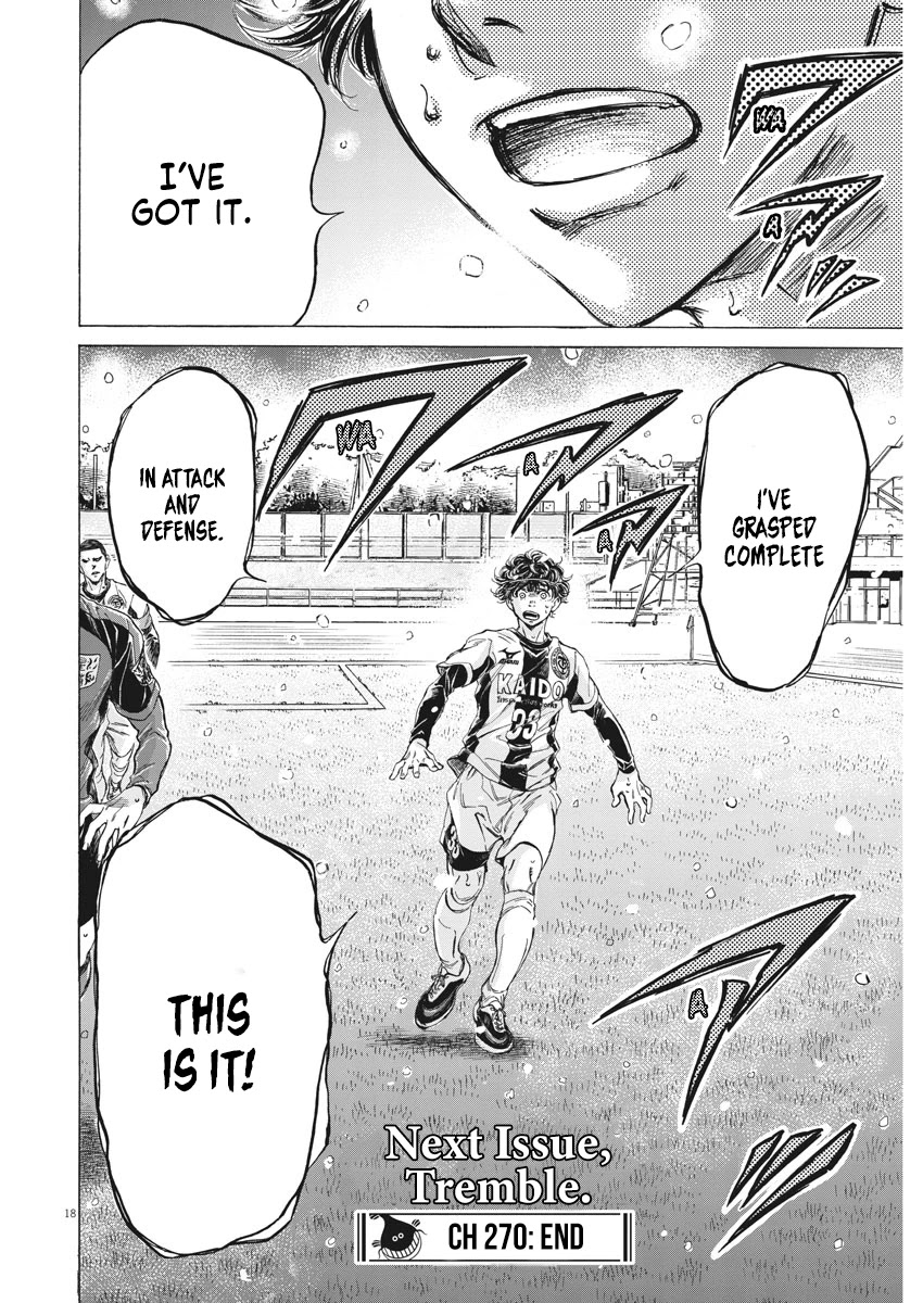 Ao Ashi Chapter 270 page 19 - Chapter 270: Ashito, Dazed