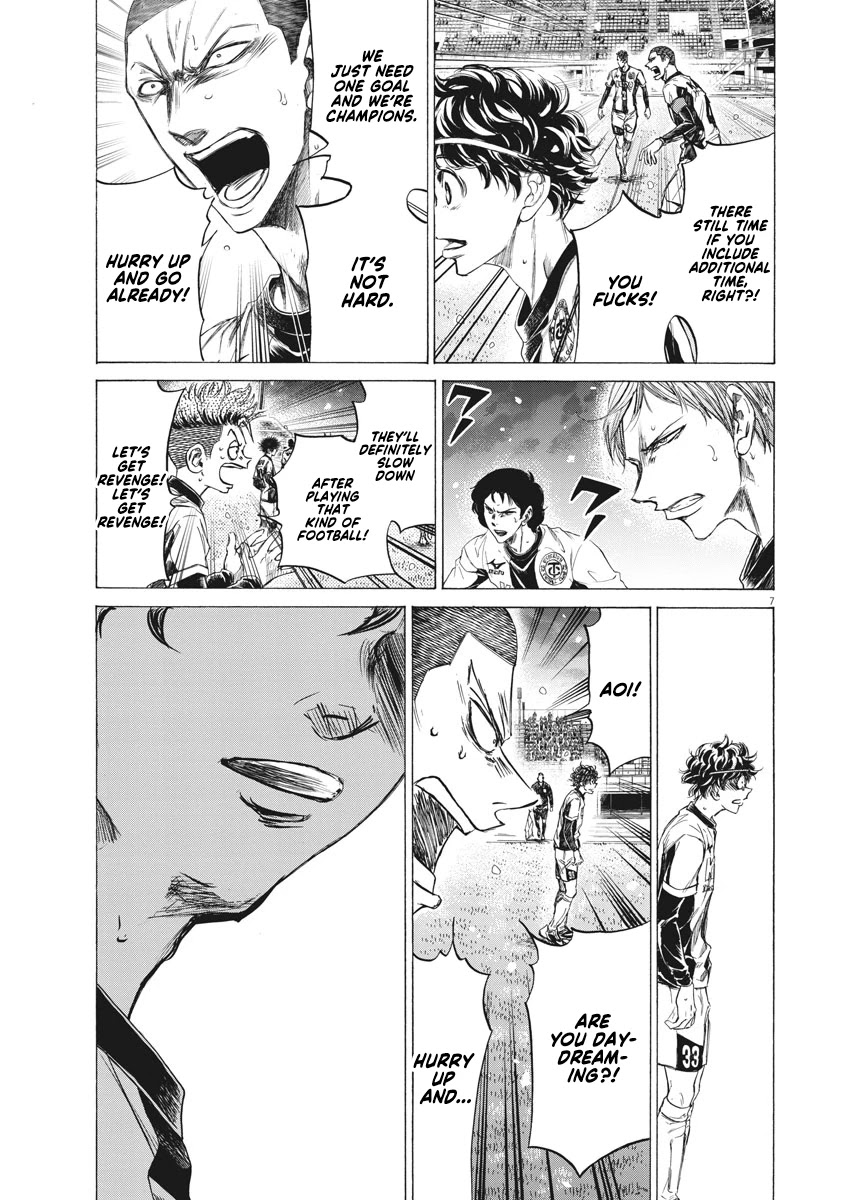Ao Ashi Chapter 270 page 8 - Chapter 270: Ashito, Dazed