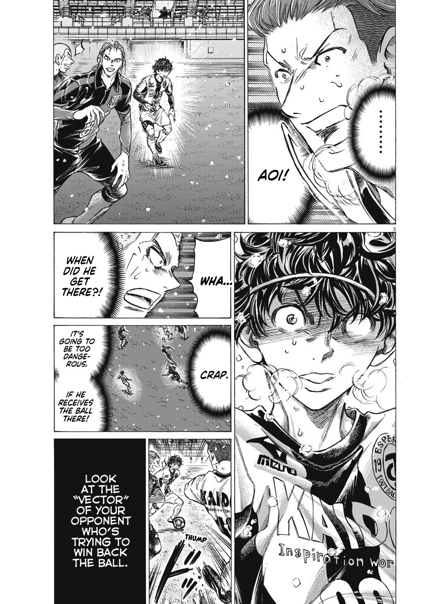 Ao Ashi Chapter 272 page 6 - Chapter 272: Die Together