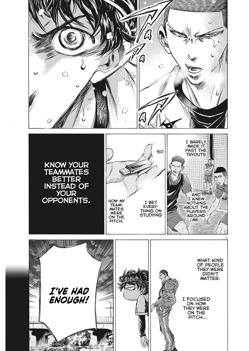 Ao Ashi Chapter 273 page 6 - Chapter 273: This First Year