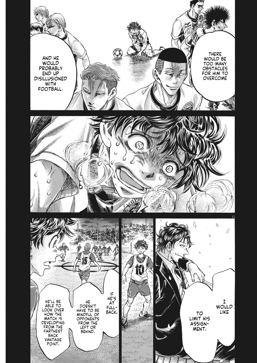 Ao Ashi Chapter 274 page 12 - Chapter 274: The Hero of Fullbacks