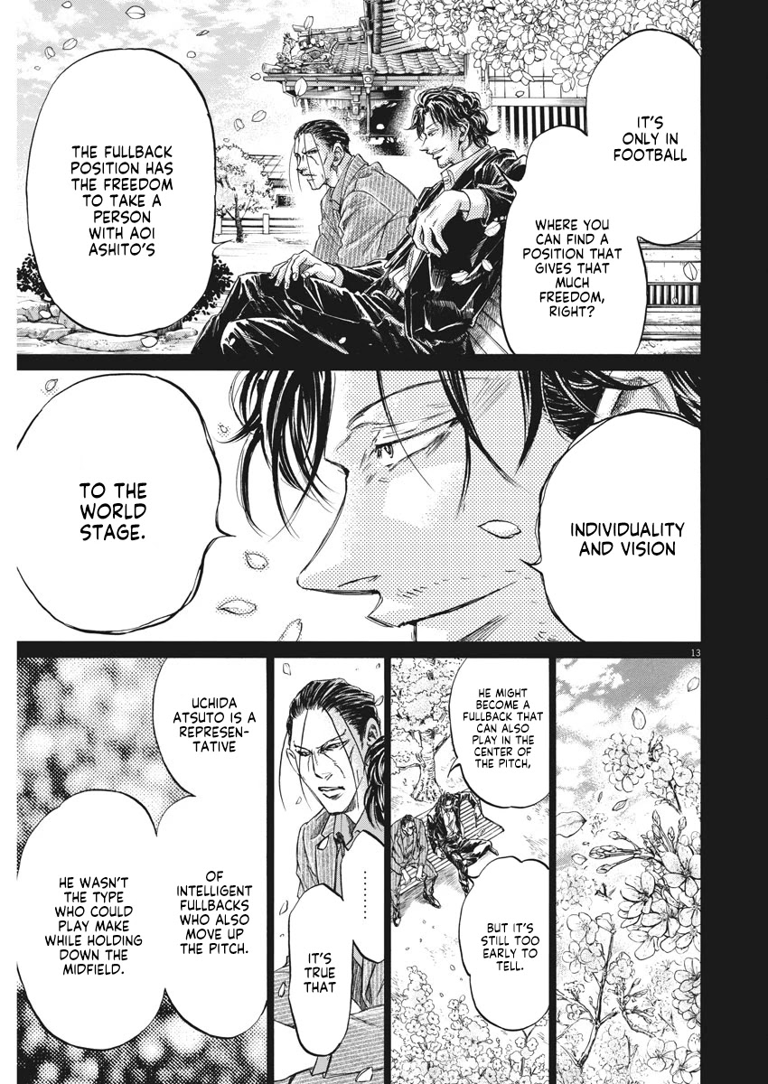 Ao Ashi Chapter 274 page 14 - Chapter 274: The Hero of Fullbacks