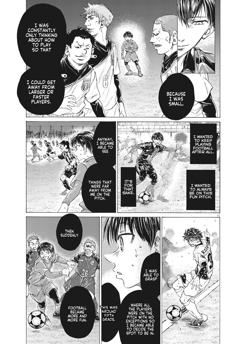 Ao Ashi Chapter 275 page 11 - Chapter 275: Crow Talk